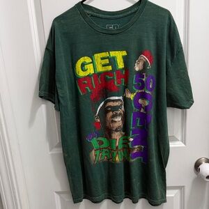 50 Cent Bottle Full Of Bub Unisex Die Tryin Green Da Club Get Rich T-shirt XL